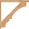 Ekena Millwork Balboa Block Smooth Outlooker, Western Red Cedar, 5 1/2"W x 48"D x 48"H OUT06X48X48BOA05SWR - alternate 2